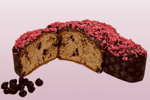 Colomba al cioccolato e visciole