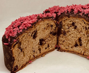 Colomba al cioccolato e visciole